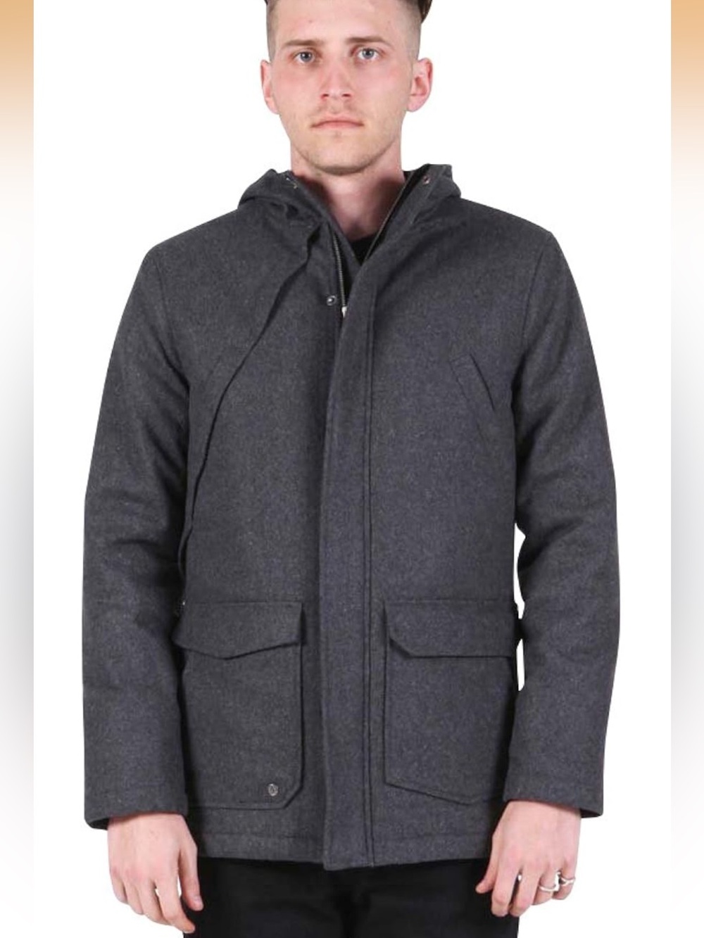 Volcom grey color Woolies Jacket